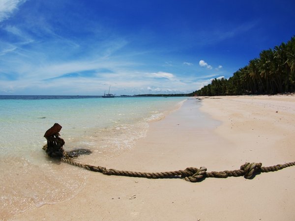 White-soft-sandy Tanjung Bira beach...